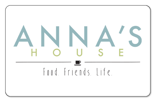 Annas house logo on a solid white backgound